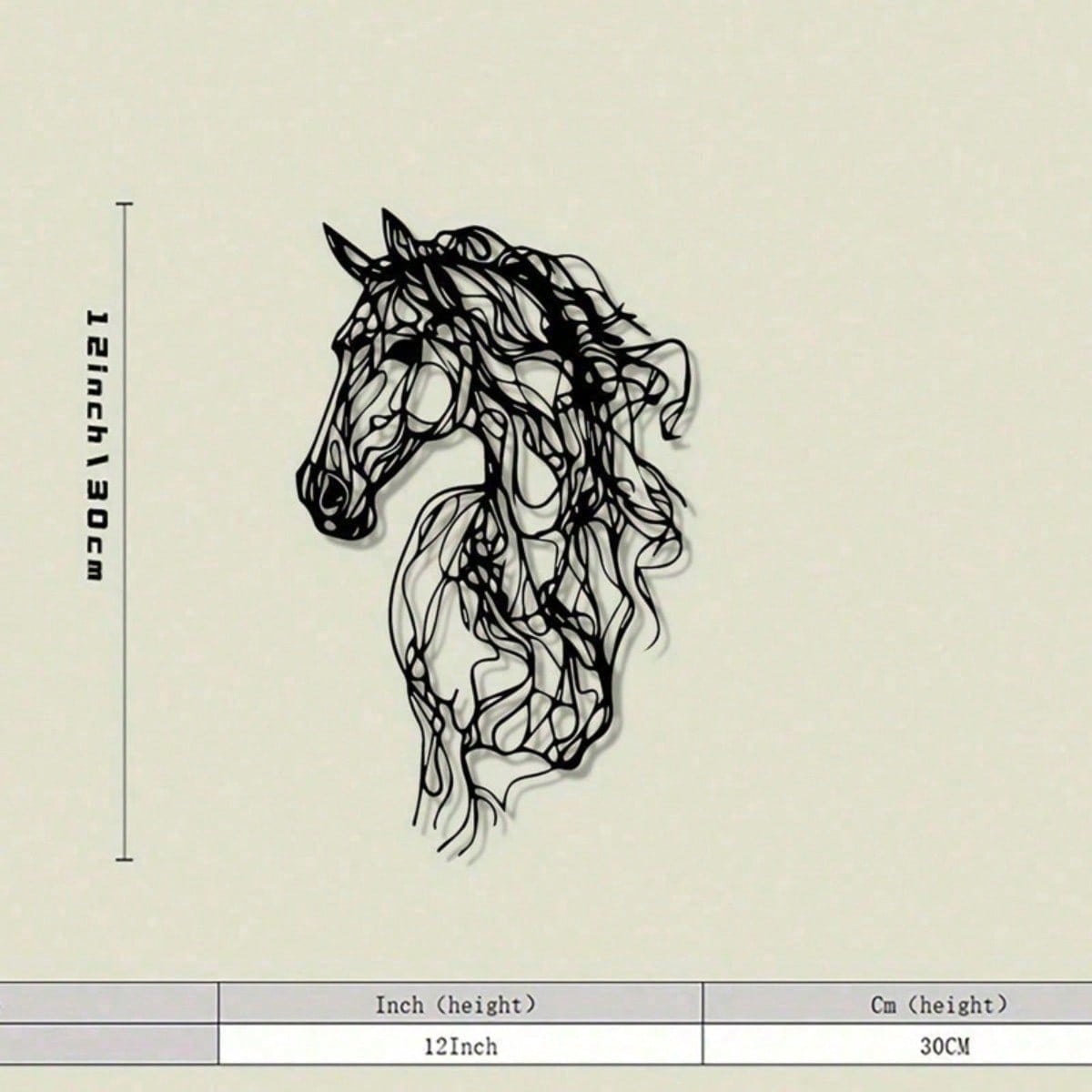 Gypsy Spirit Horse Metal Wall Art