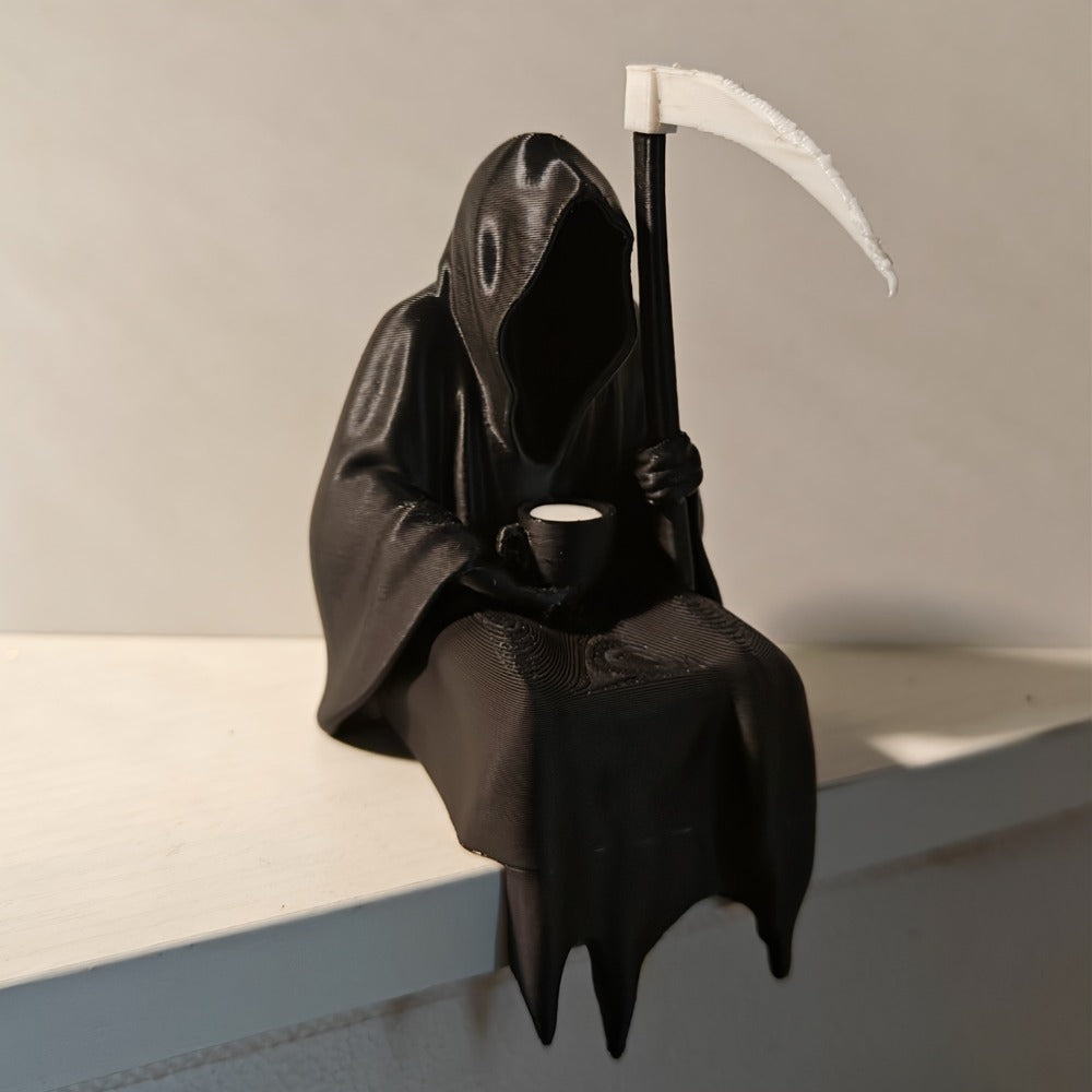 The Reaper's Tea Time Statue