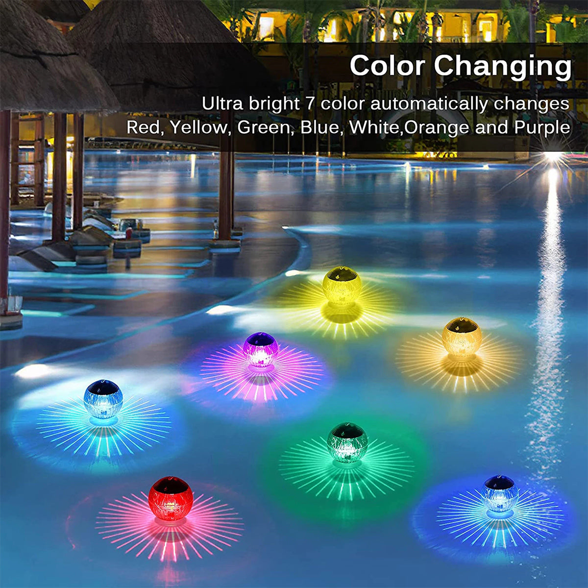 Solar Crackle Glass Ball Garden Light Decoration