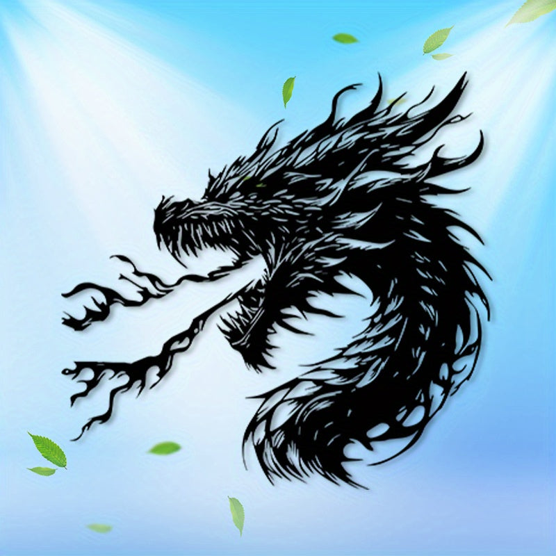 Fierce Dragon Metal Wall Art