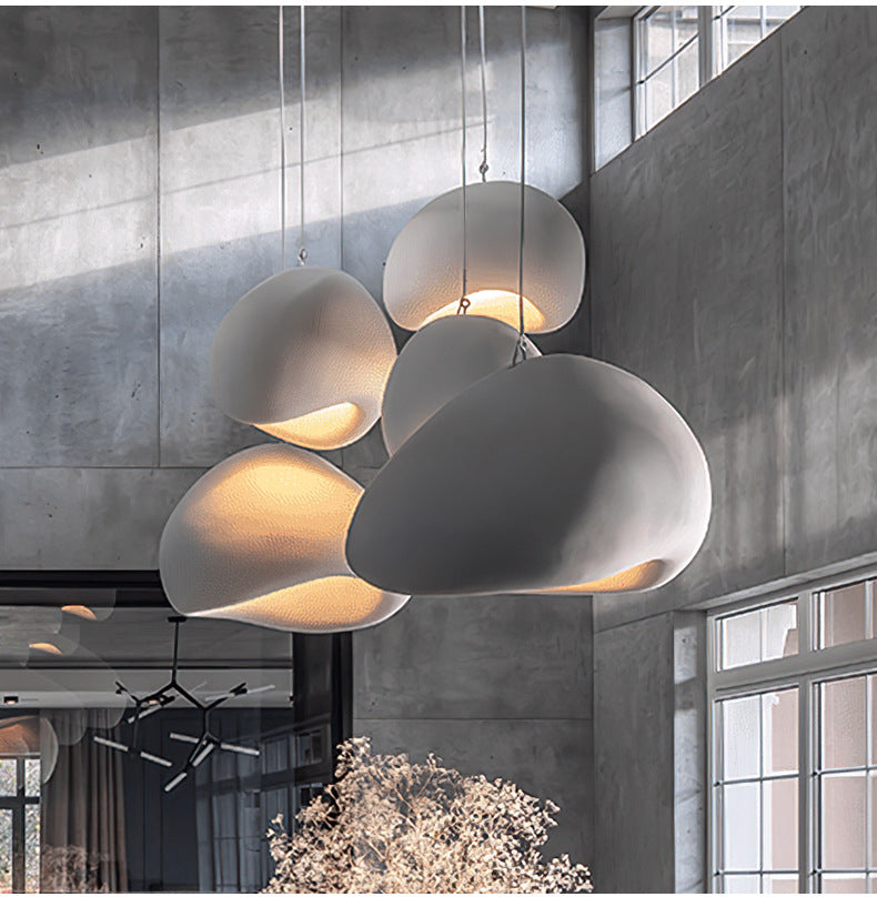 Nordic Dome Clay LED Pendant Light