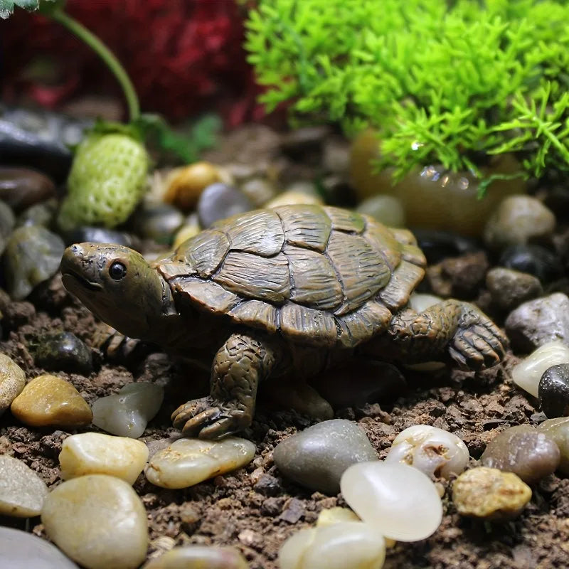 Cute Aquarium Turtle Ornament