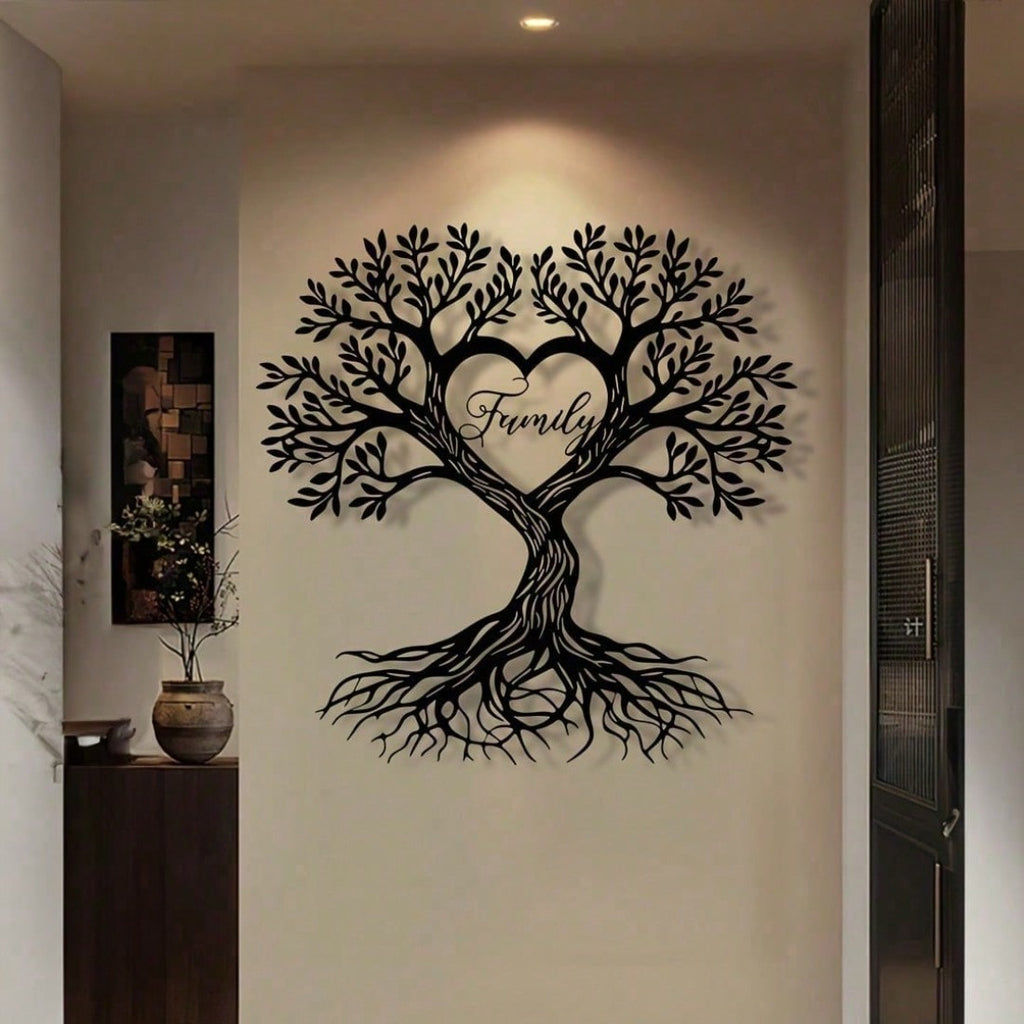 Family Tree of Life Metal Wall Art