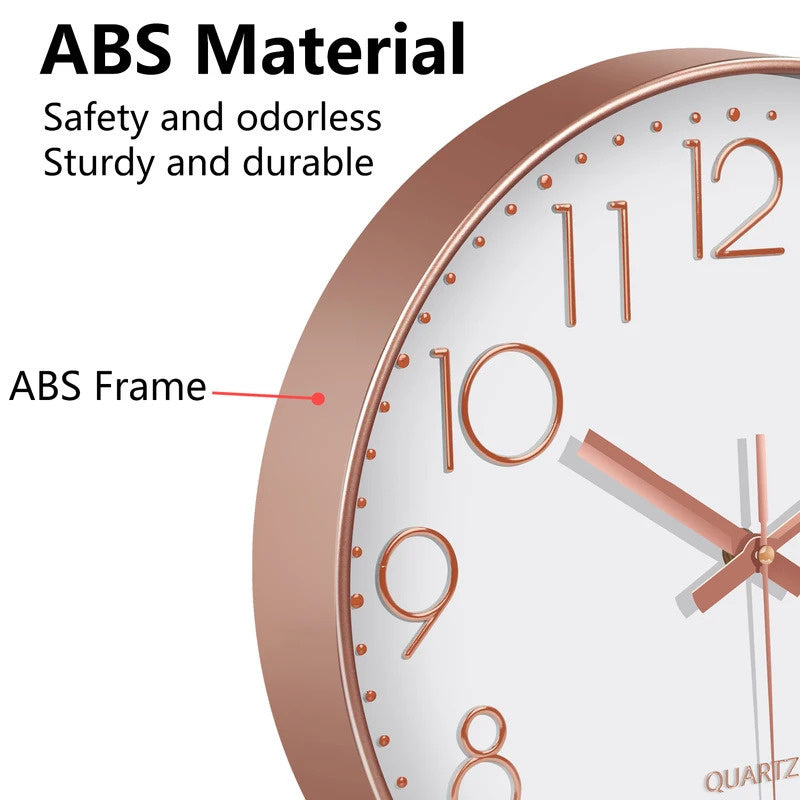 8-Inch Nordic Minimalist Wall Clock