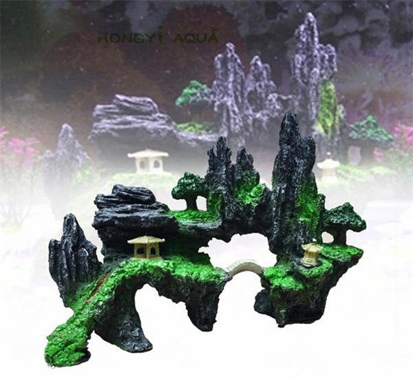 Rock Arch Landscape Aquarium Ornament