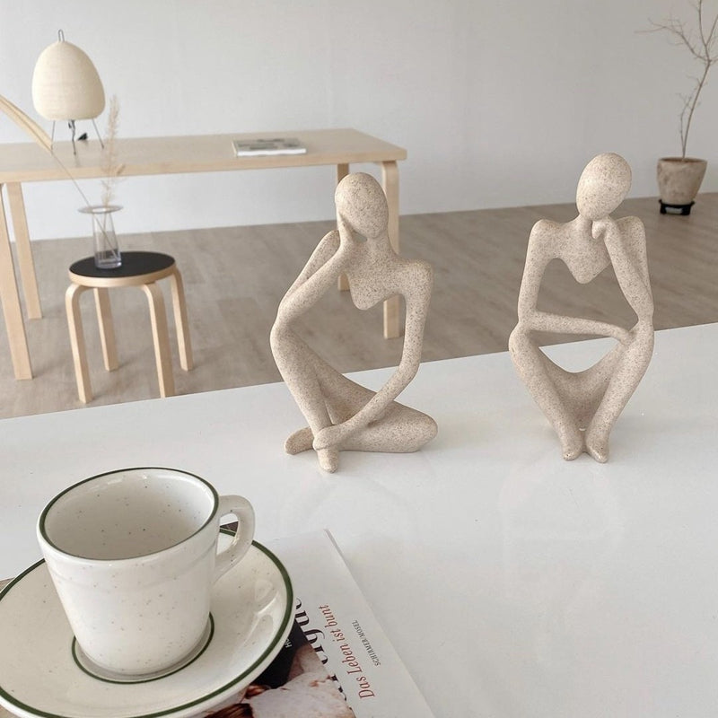 Modern Art Thinker Statue