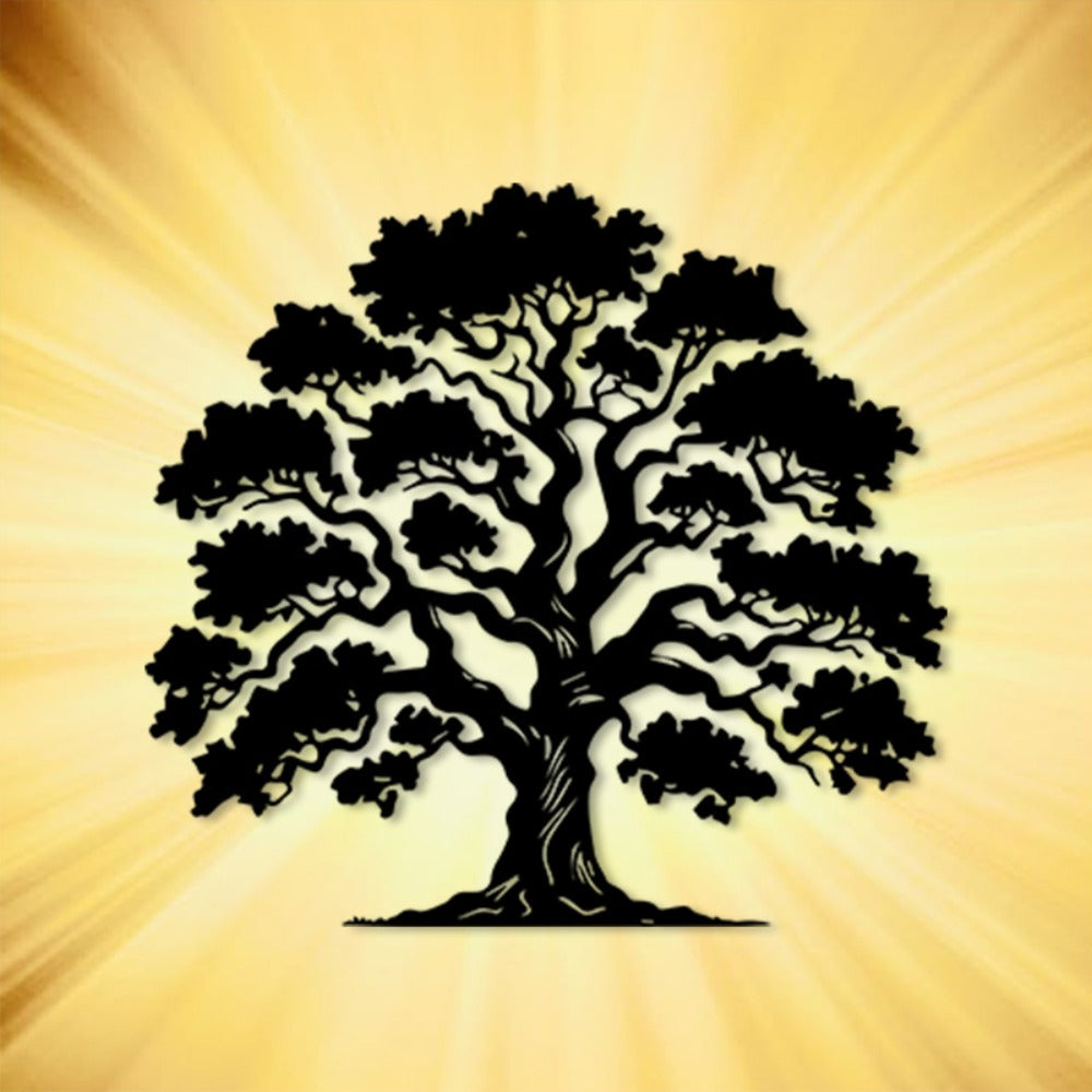 Ancient Tree of Life Metal Wall Art
