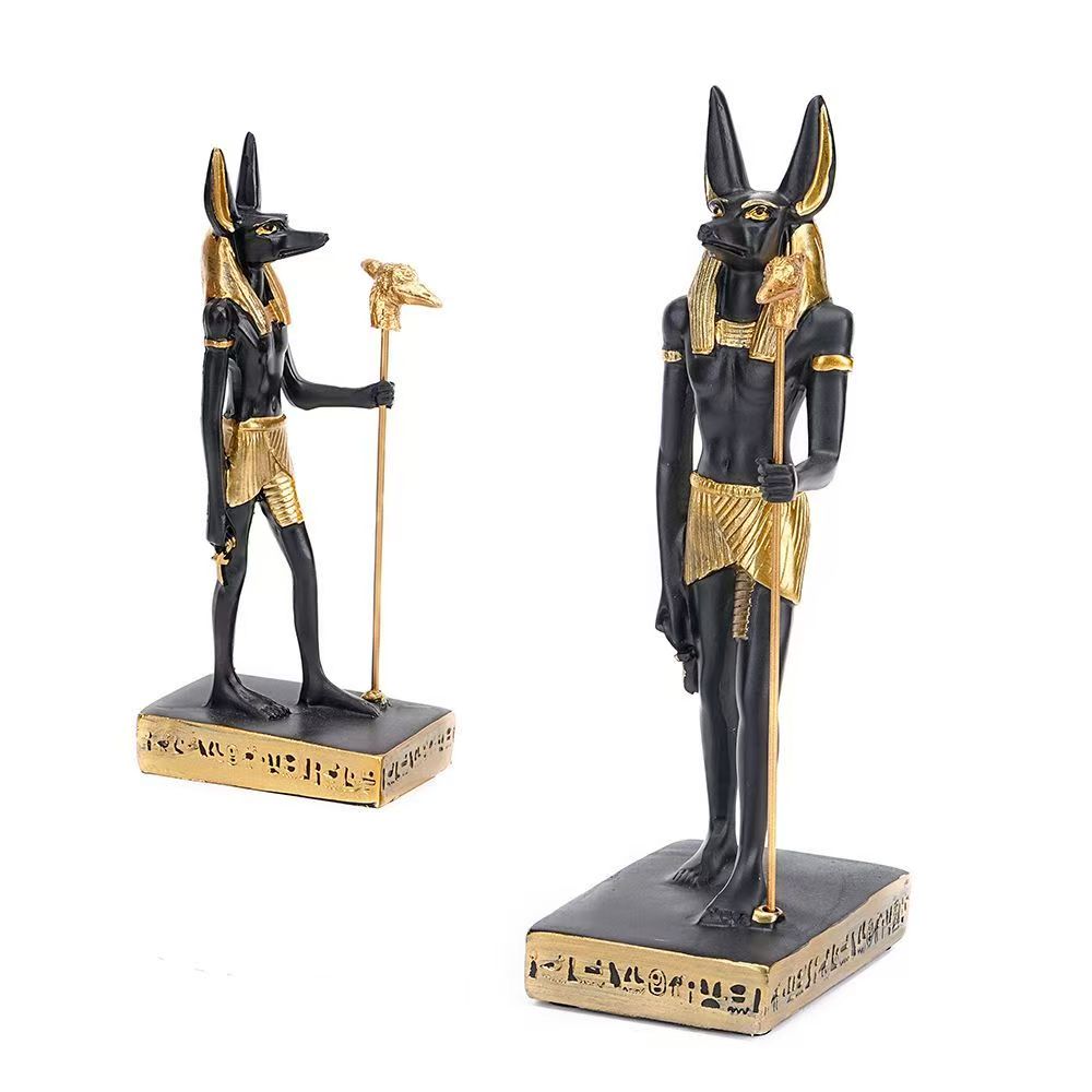 Antique Anubis Statue