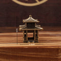 Feng Shui Miniature Temple Pavilion Sculpture