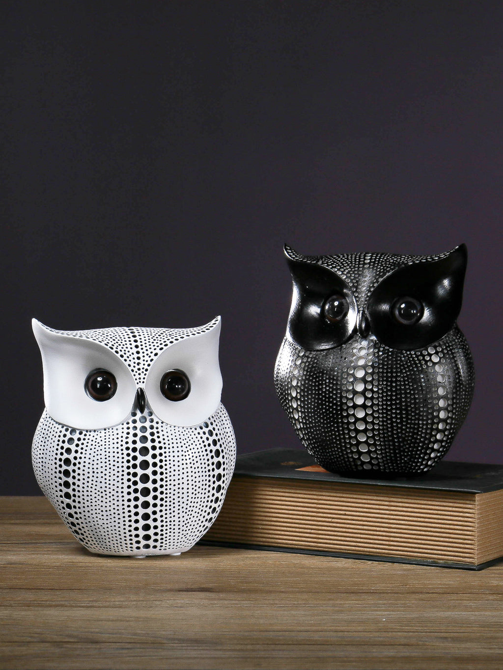 Minimalist Modern Owl Sculpture