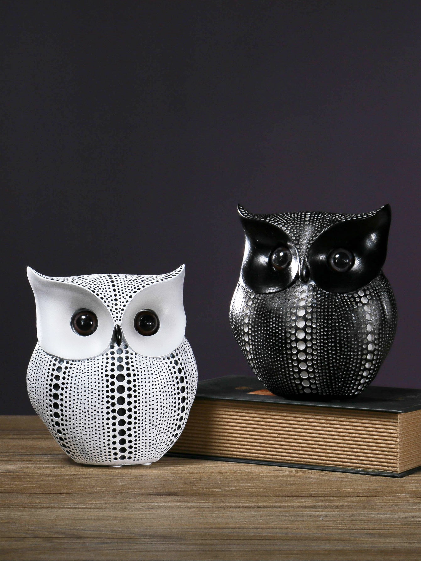 Minimalist Modern Owl Sculpture