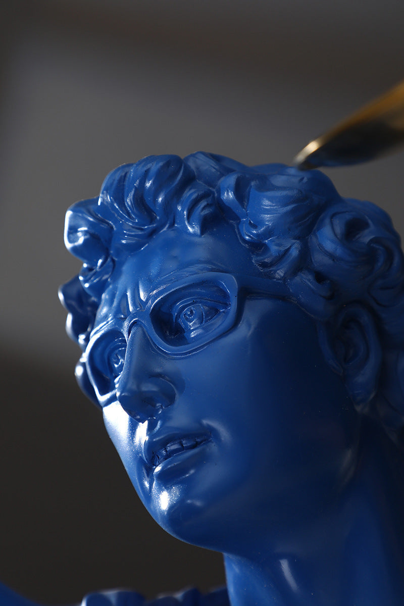 Modern David Butler Tray Statue