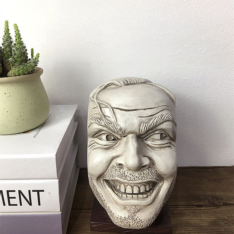 The Shining Here's Johnny Face Sculpture