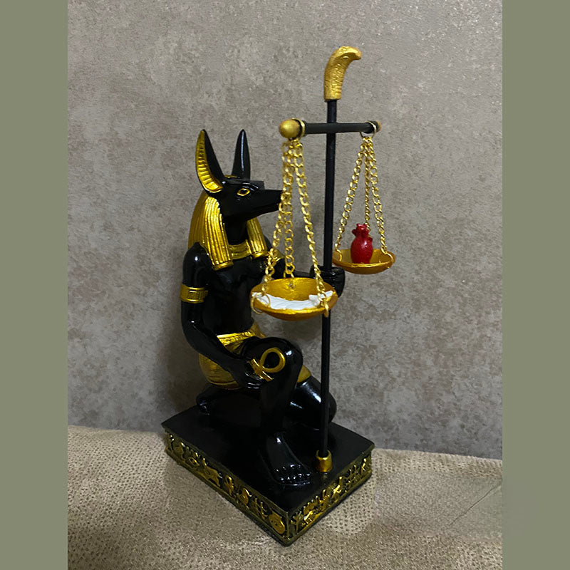 Weighing Of The Heart Anubis Statue