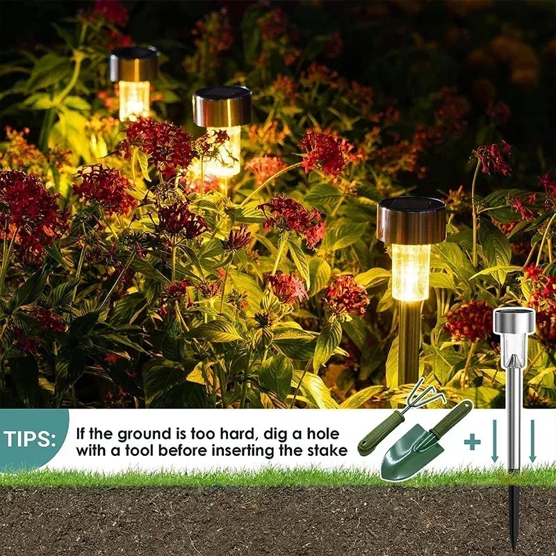 Solar Pathway Stake Light Decoration (10 Pcs)