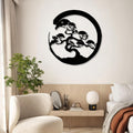 Japanese Bonsai Pine Metal Wall Art