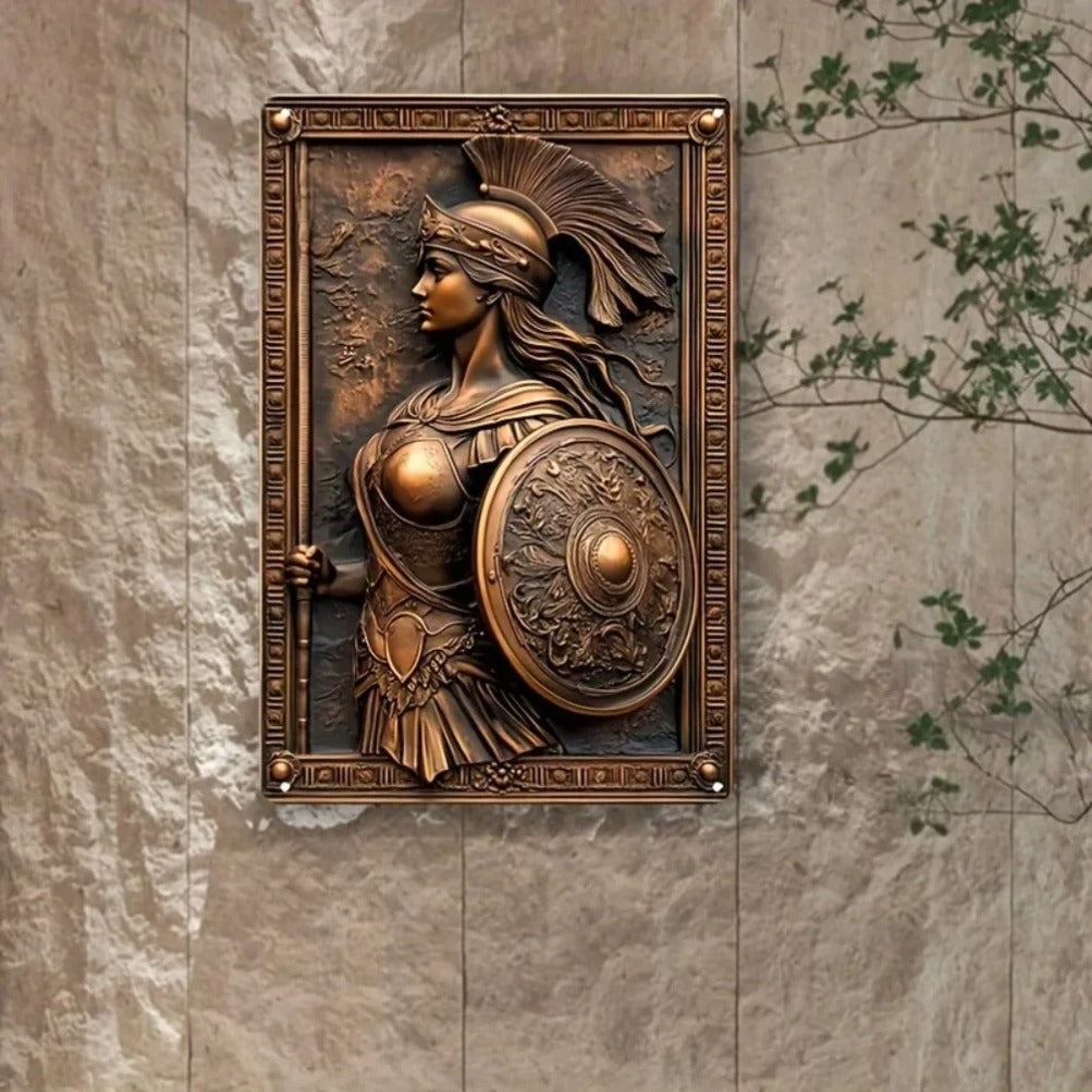 Athena Goddess Relief Wall Art