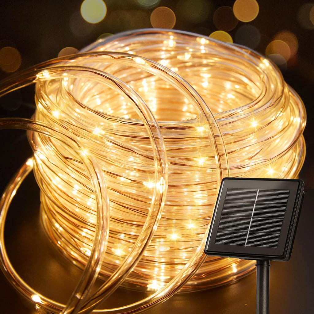 Solar LED Rope Light Decoration 7.5M