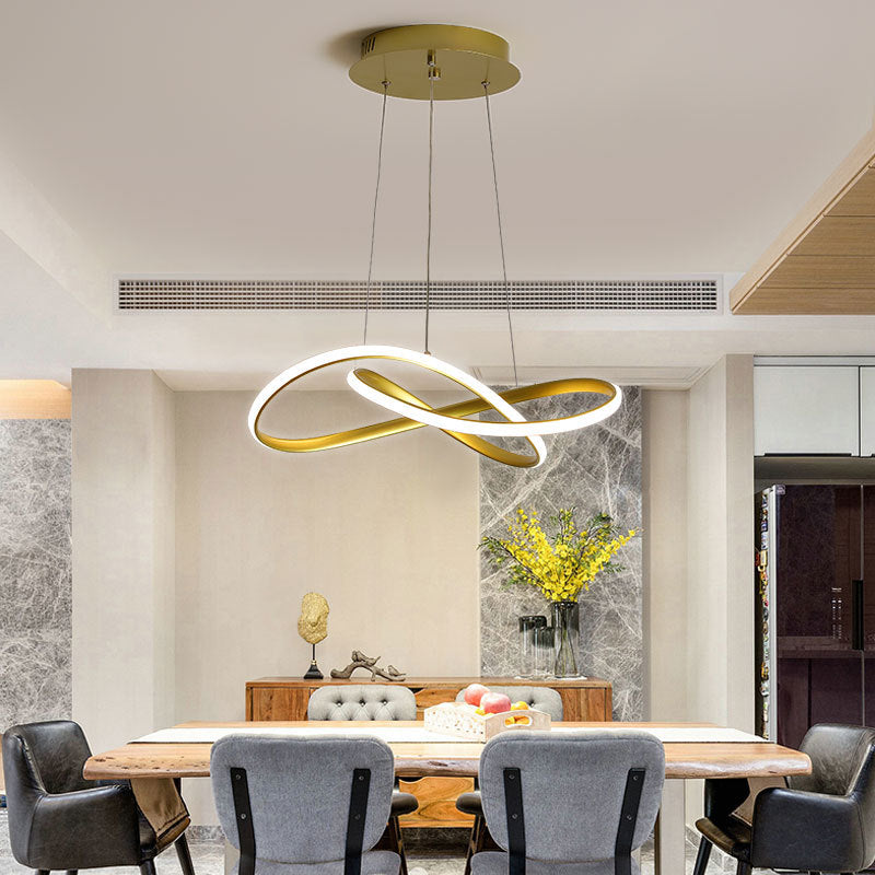 Nordic Infinity Twist LED Pendant Light