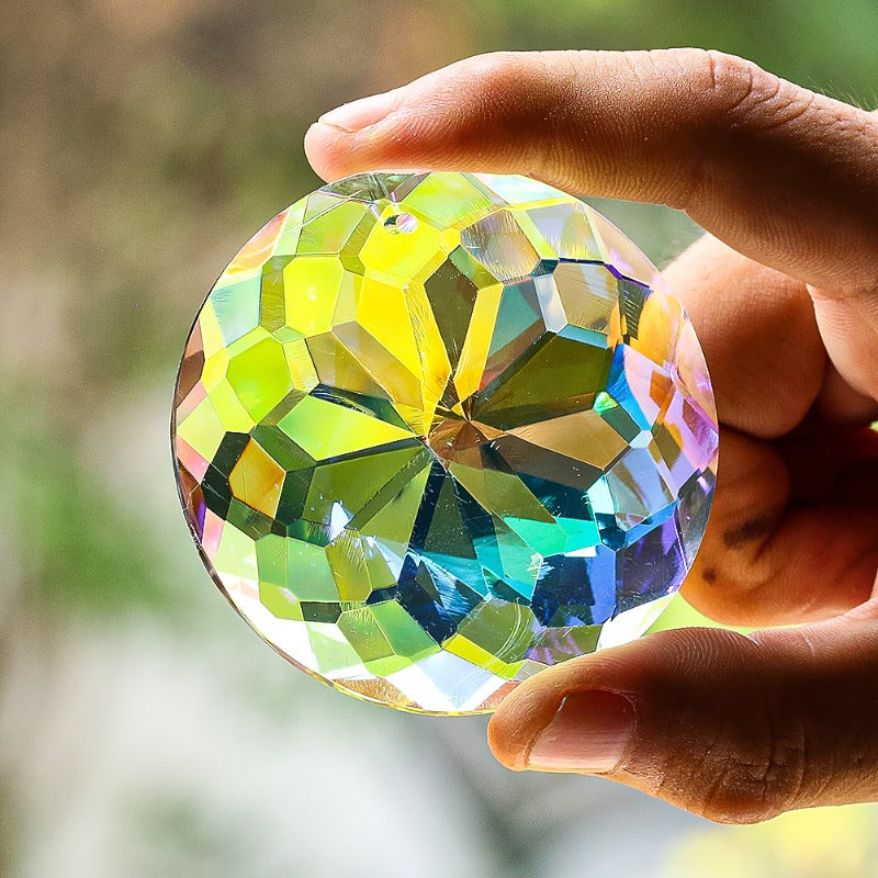 Crystal Prism Rainbow Light Decoration