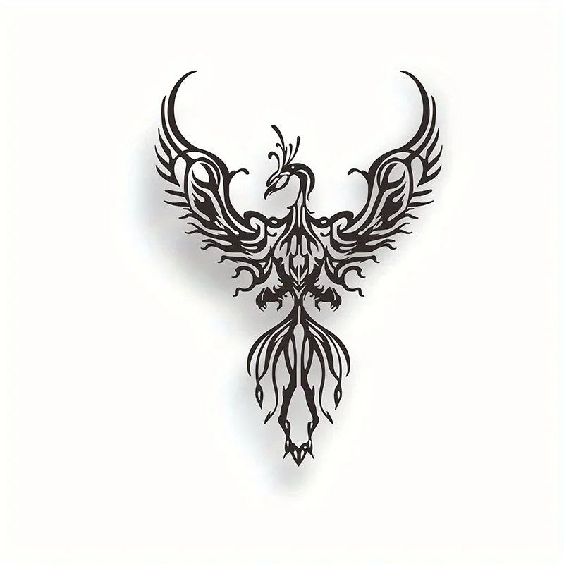 Phoenix Rising Metal Wall Art