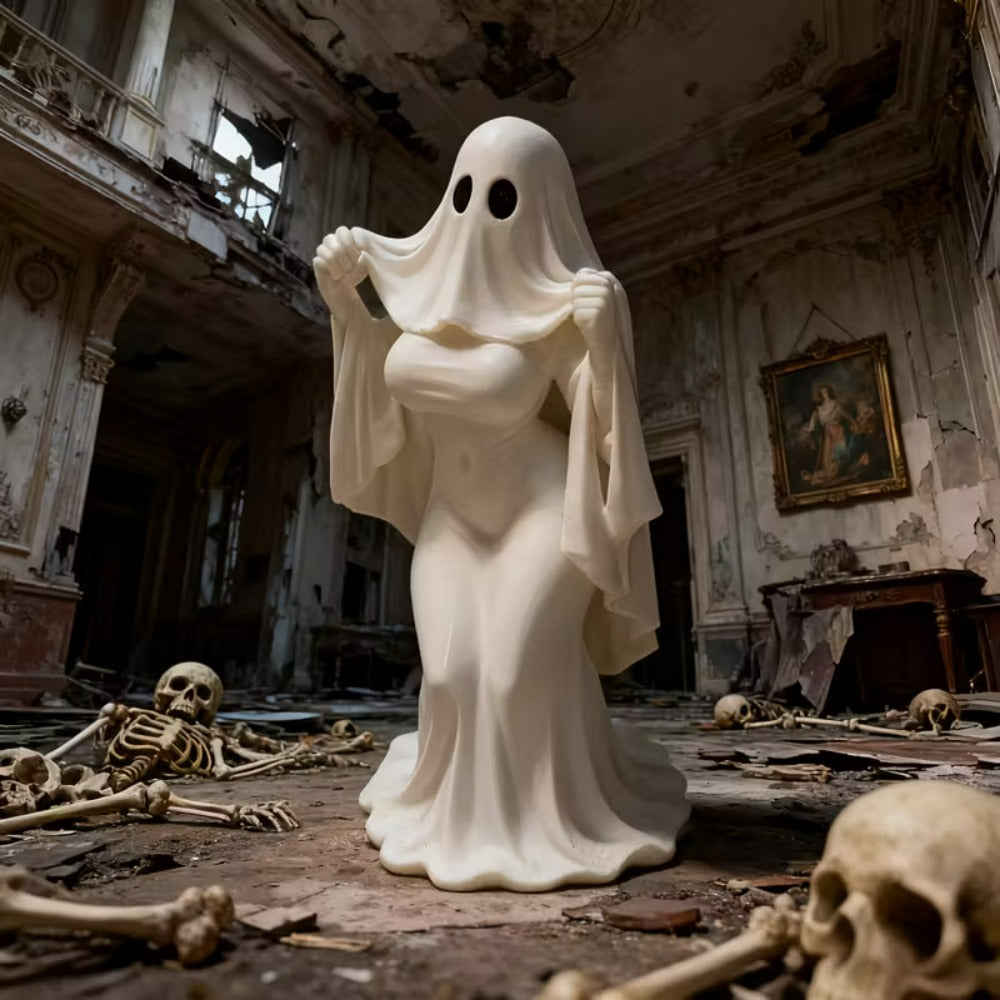 Funny Ghost Bride Statue