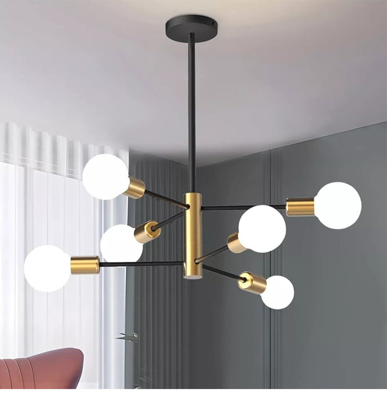 Nordic Sputnik Opal Globe LED Chandelier