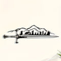 The Fellowship Sword Metal Wall Art