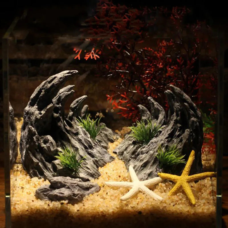 Jagged Rock Cave Aquarium Ornament