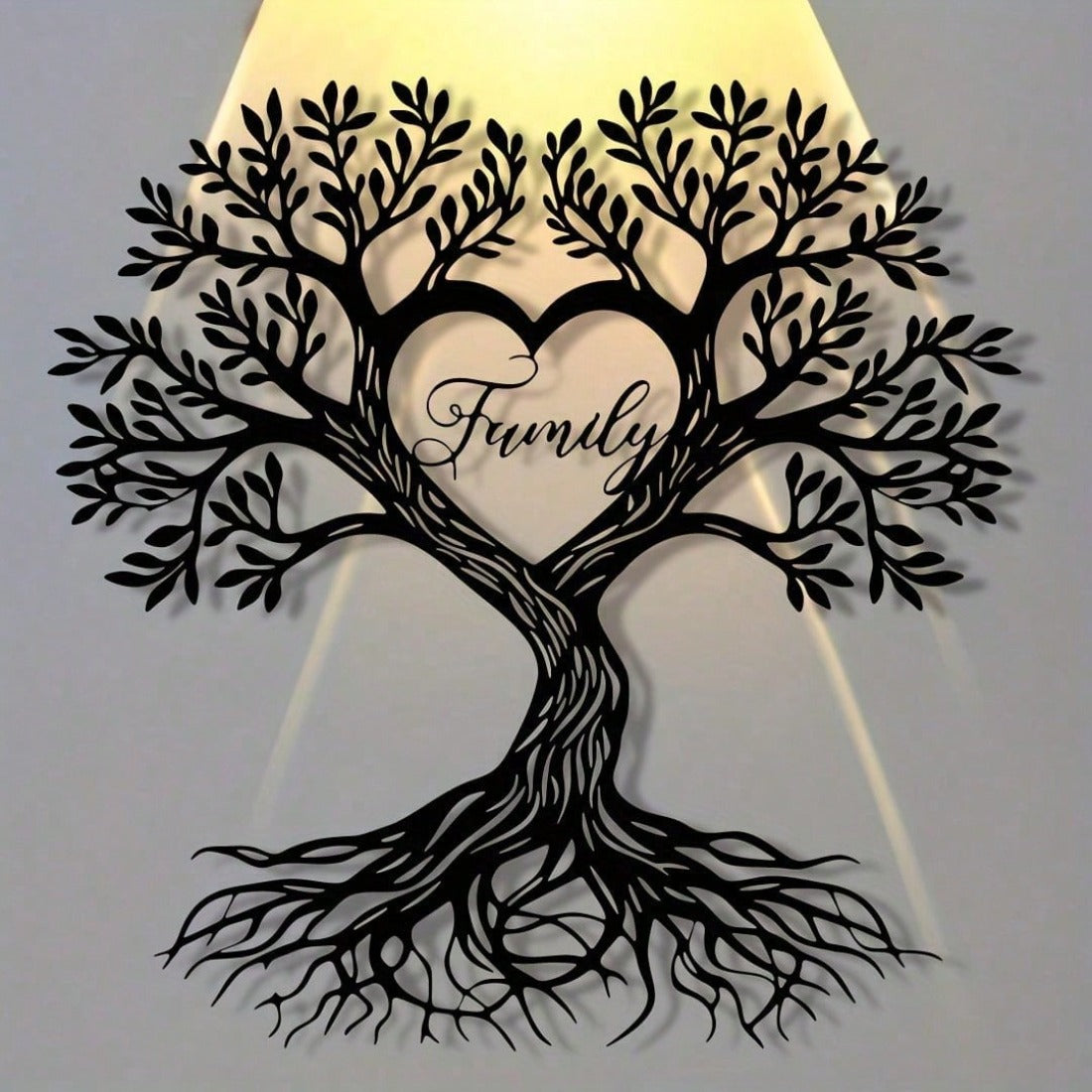 Family Tree of Life Metal Wall Art