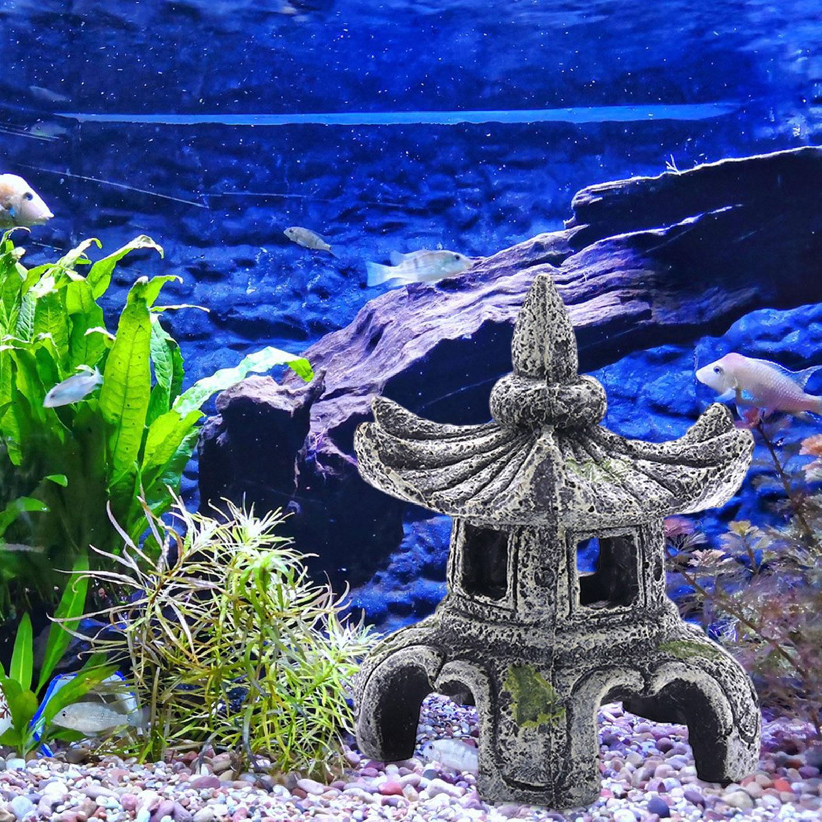 Japanese Pagoda Aquarium Ornament