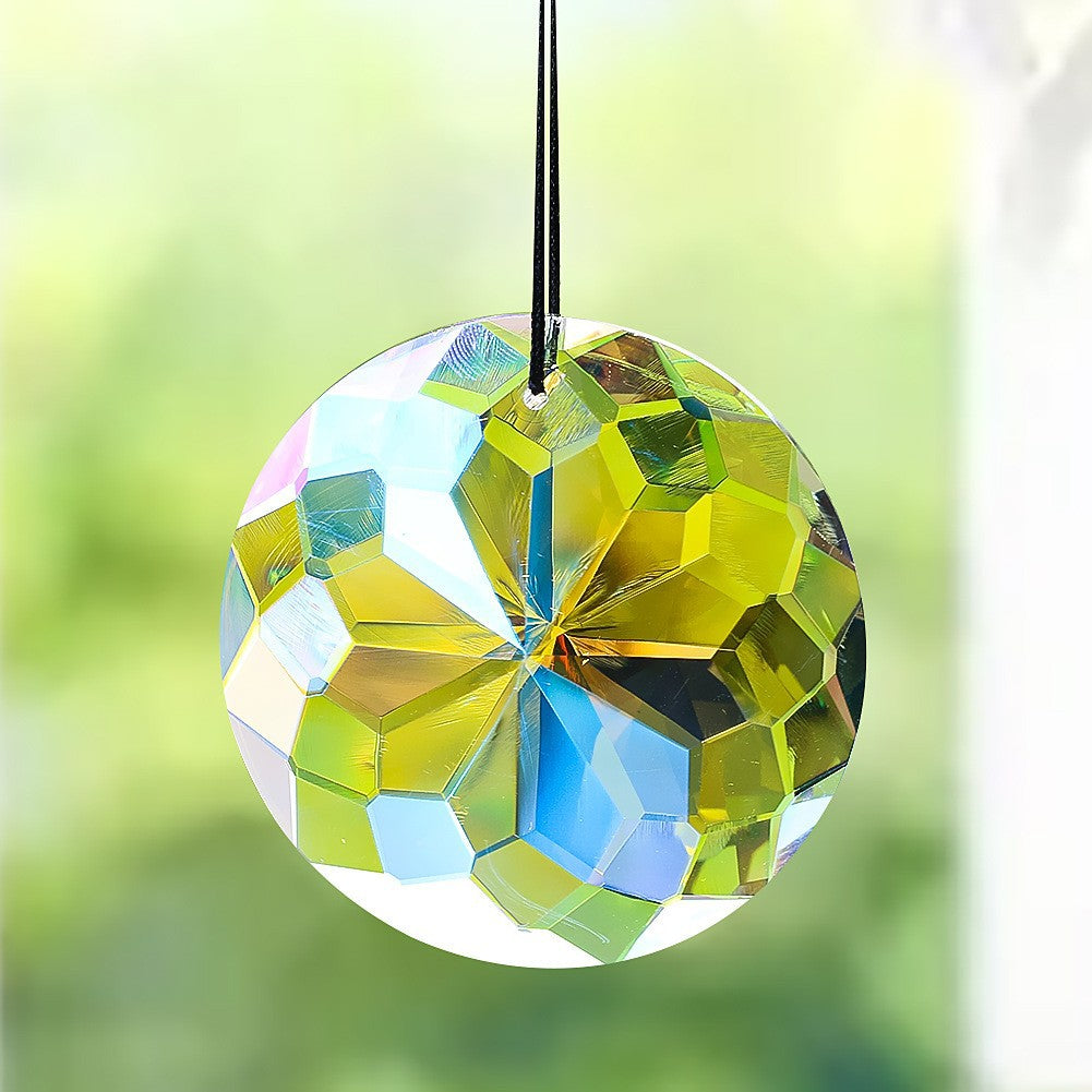 Crystal Prism Rainbow Light Decoration