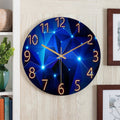 Cosmic Constellation Glass Wall Clock