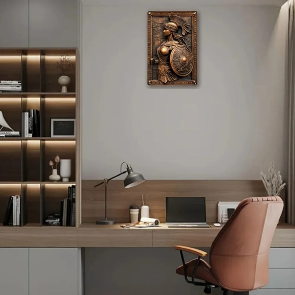 Athena Goddess Relief Wall Art
