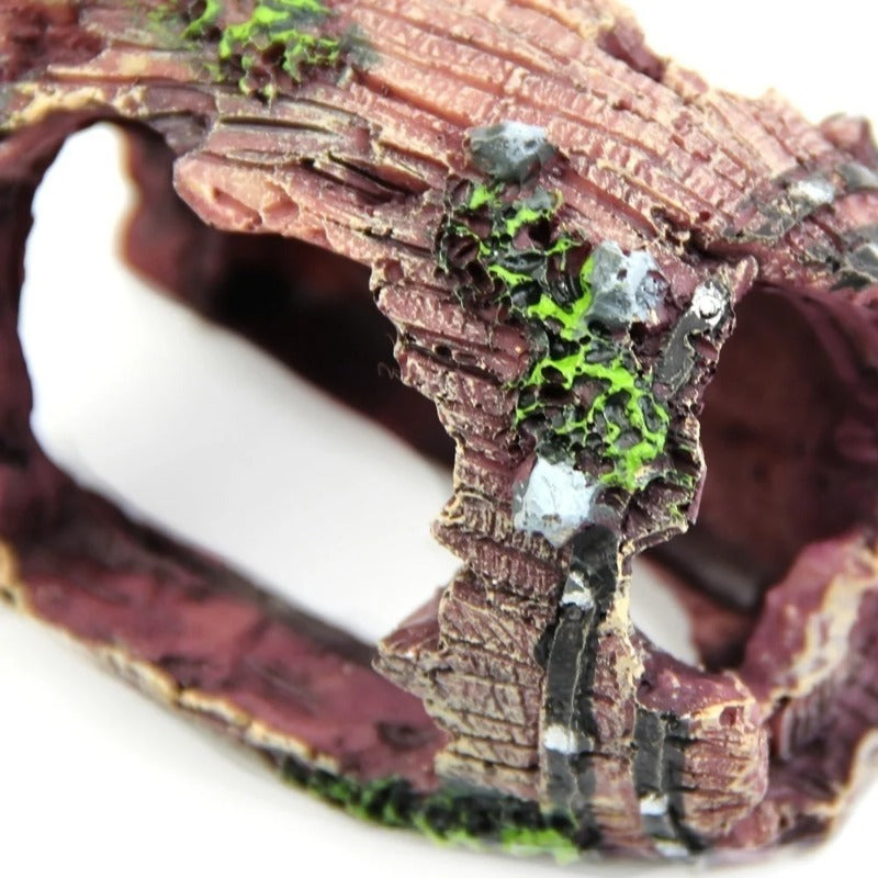 Hollow Barrel Aquarium Ornament