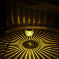 Solar Crackle Glass Ball Garden Light Decoration
