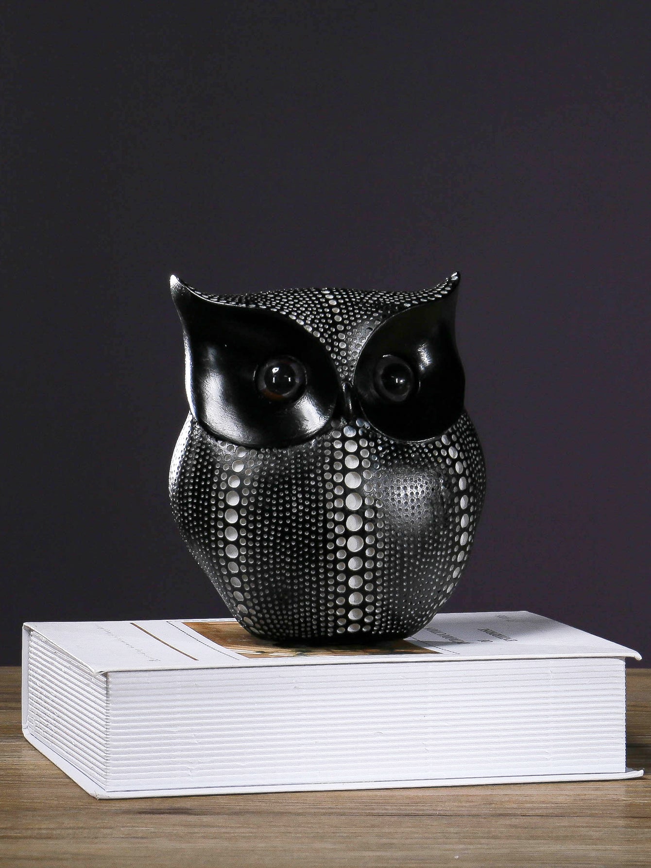 Minimalist Modern Owl Sculpture