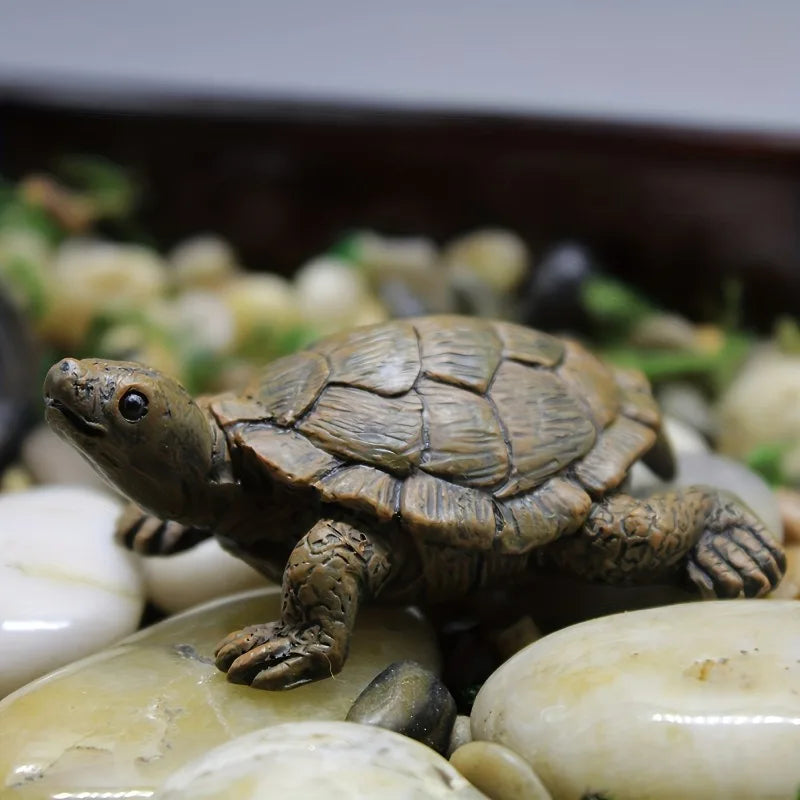 Cute Aquarium Turtle Ornament