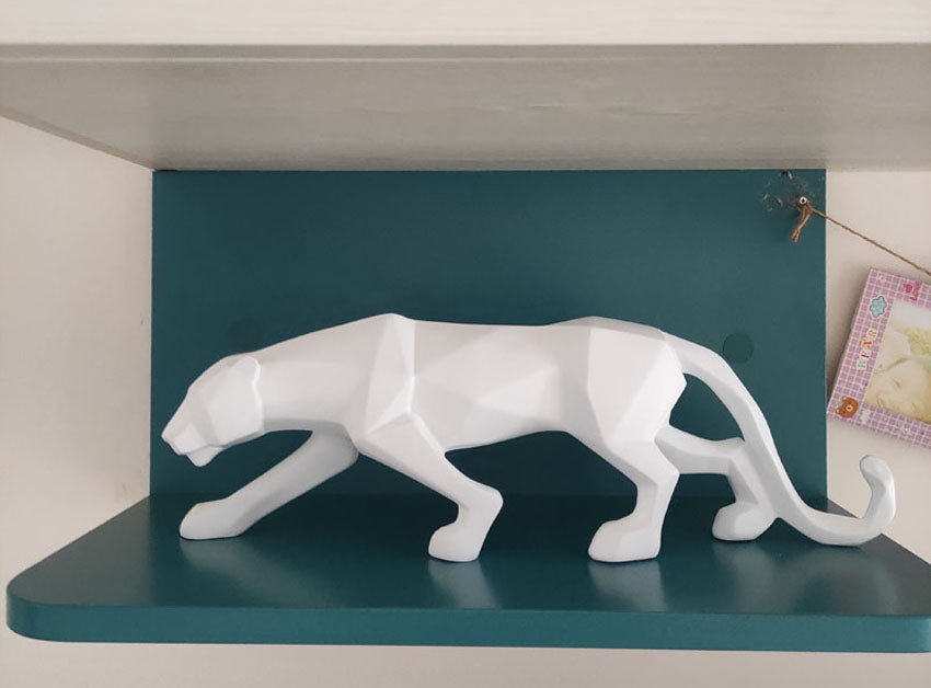The Hunt Modern Panther Statue