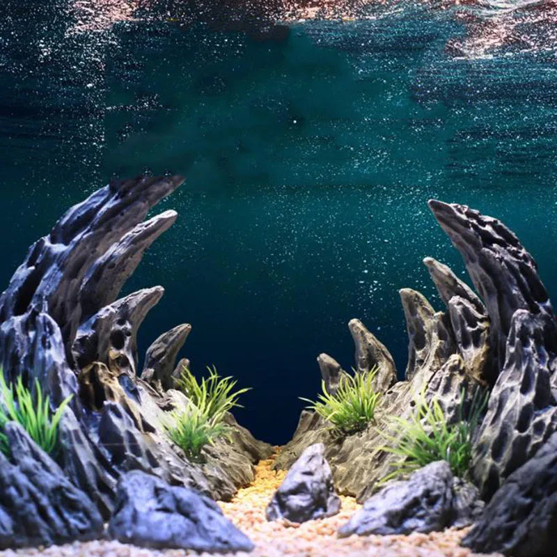 Jagged Rock Cave Aquarium Ornament