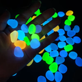 100PCS Glow Pebbles Garden Decoration