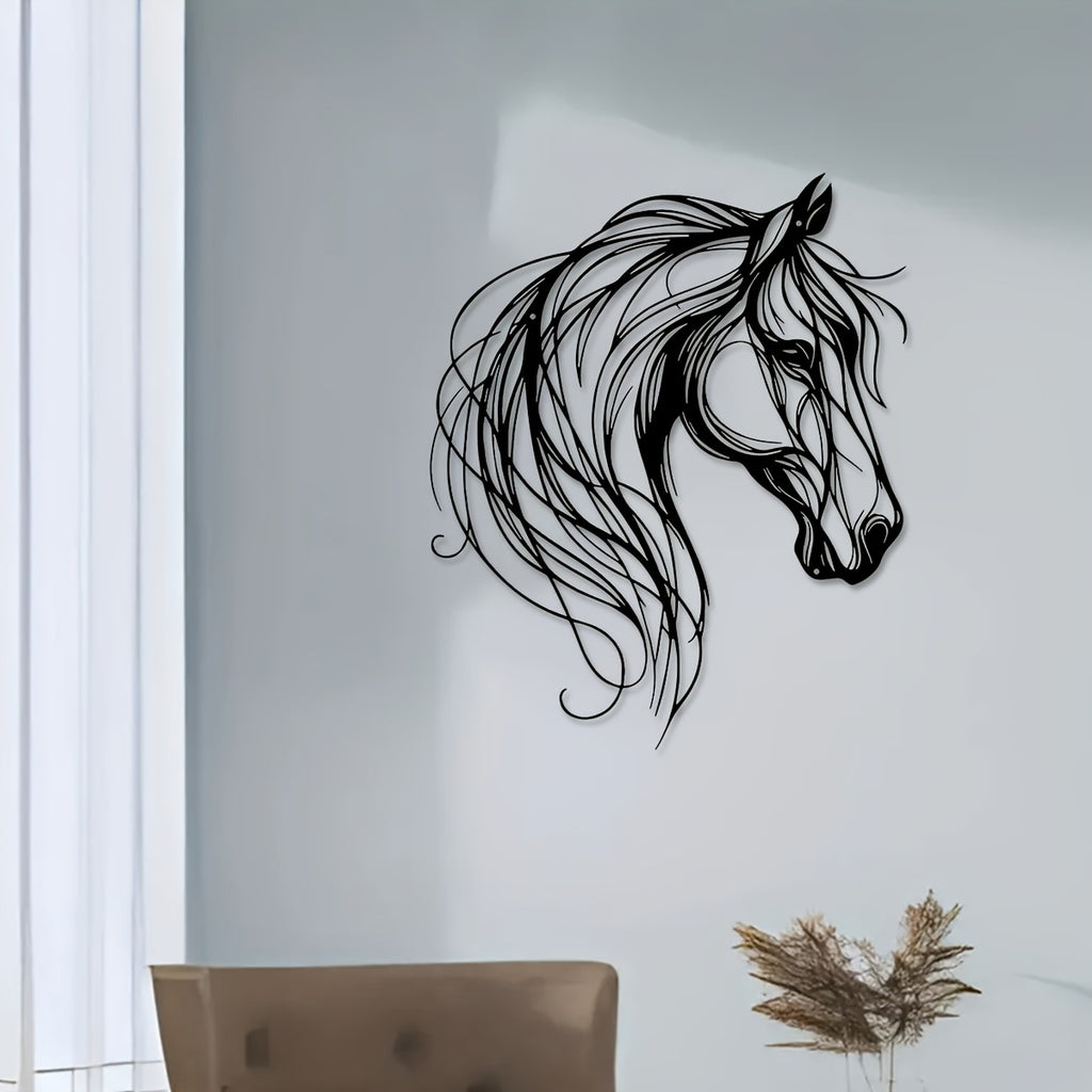 Elegant Mare Metal Wall Art