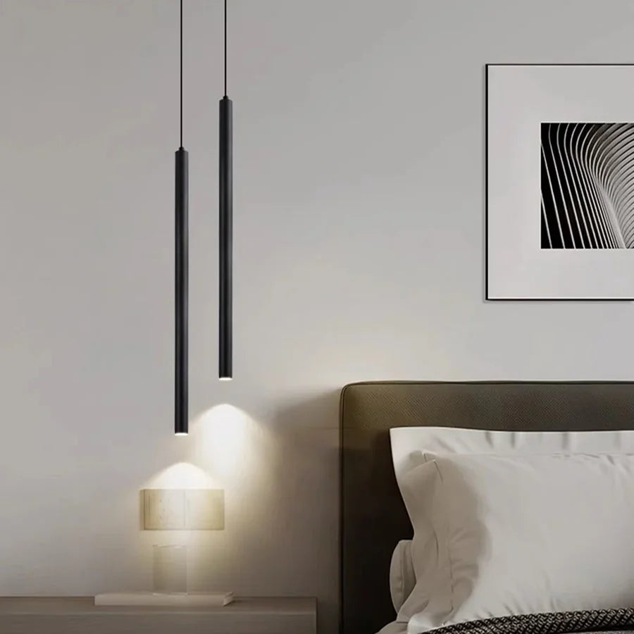 Nordic Slender Drop LED Pendant Light