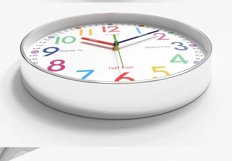 Children's Educational Wall Clock