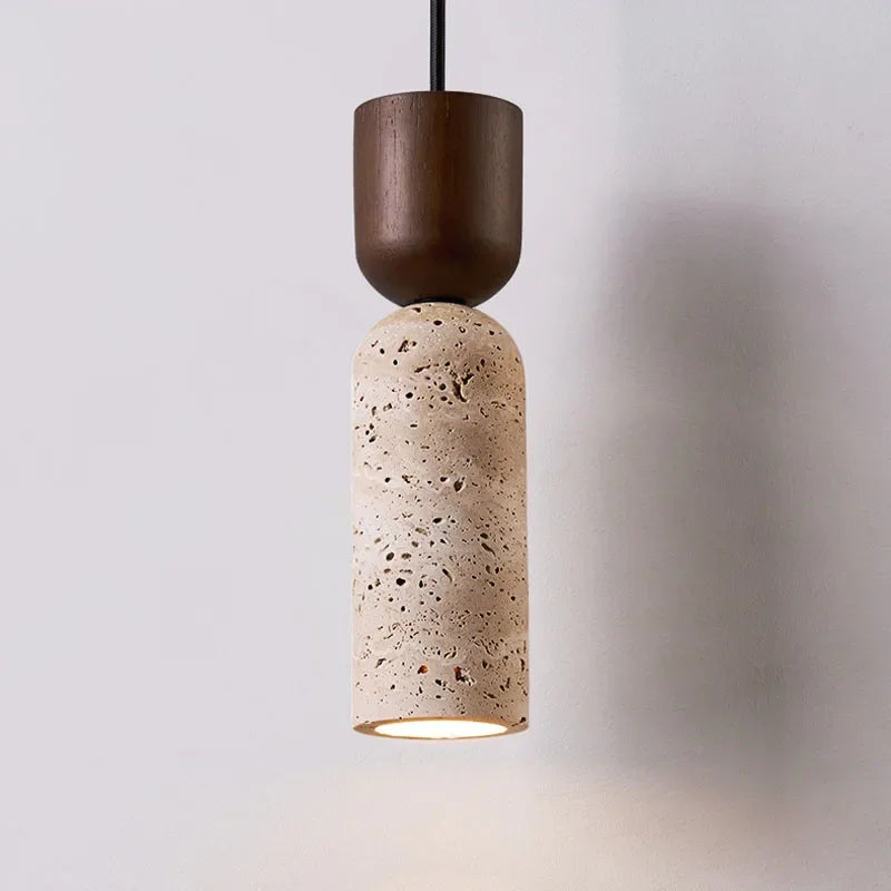 Nordic Travertine Drop LED Pendant Light