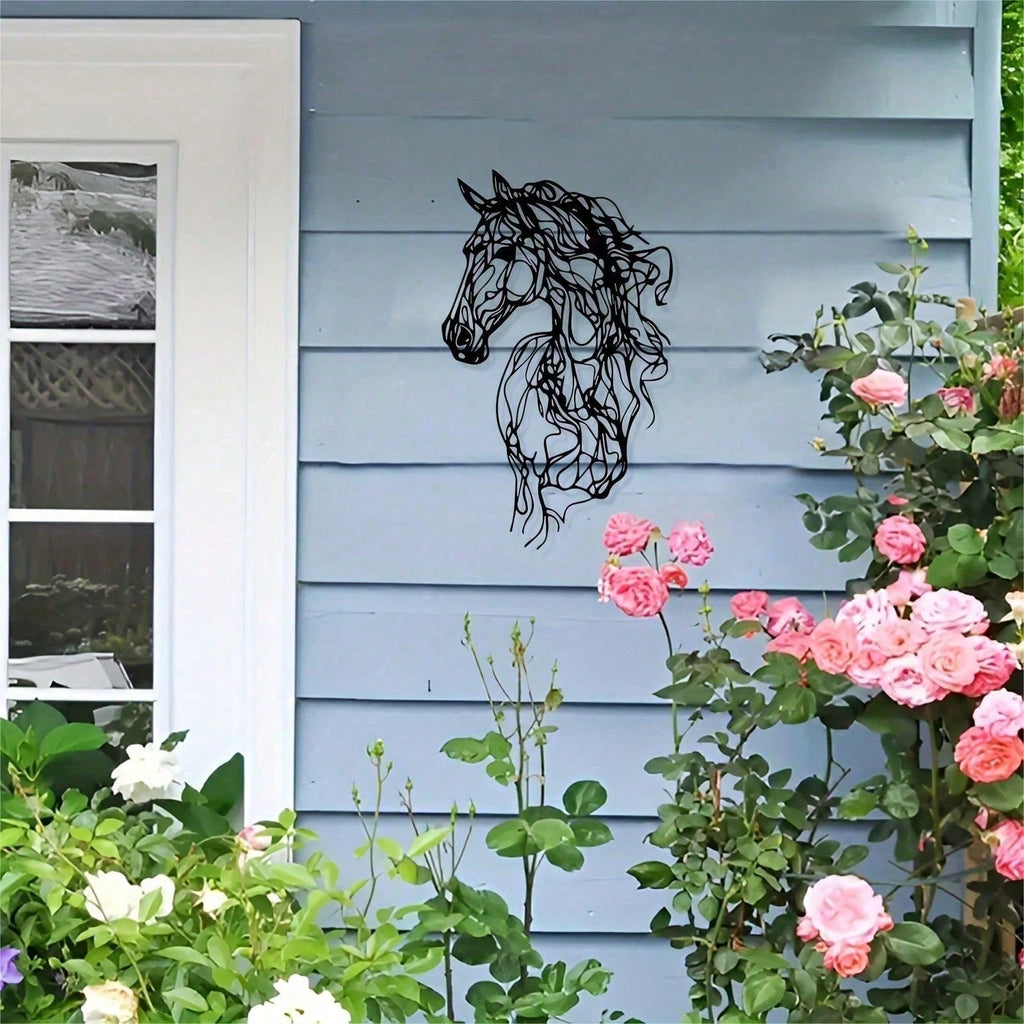Gypsy Spirit Horse Metal Wall Art