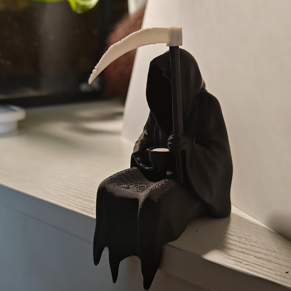 The Reaper's Tea Time Statue