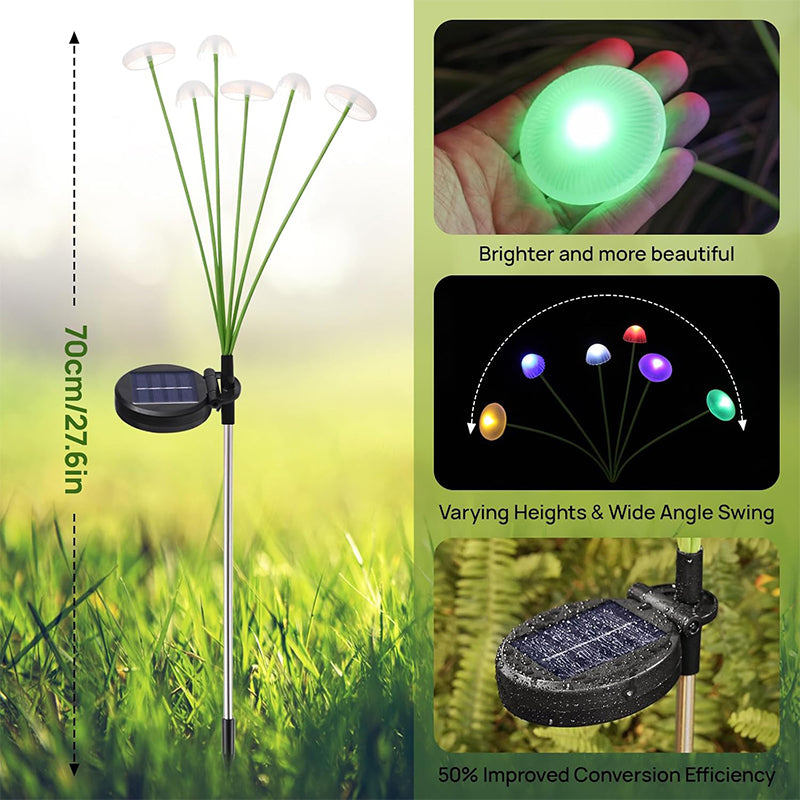 Jellyfish LED Garden Lights Bouquet Decoration