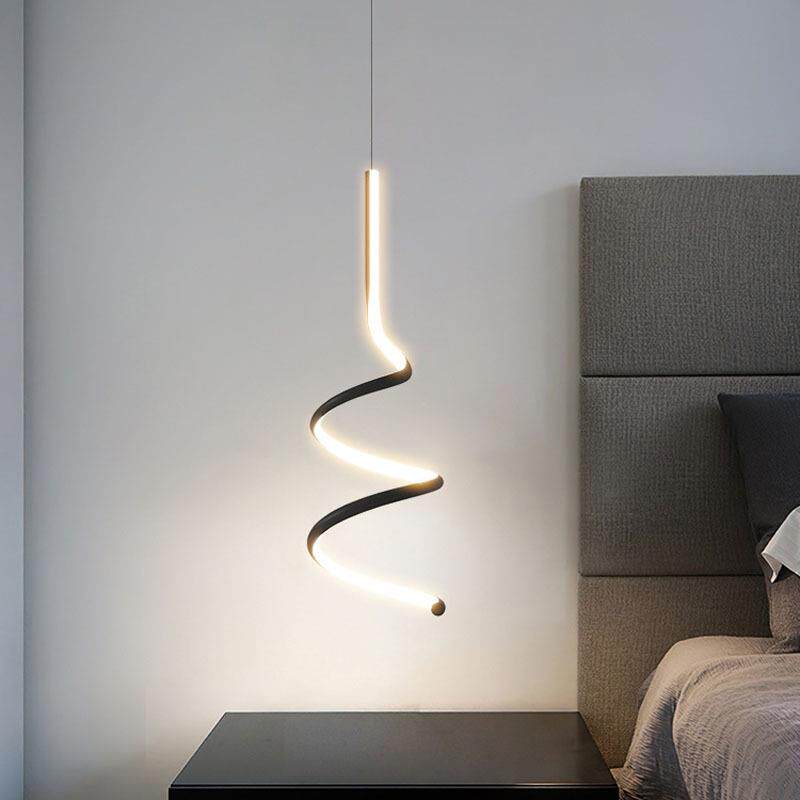 Nordic Helix LED Pendant Light