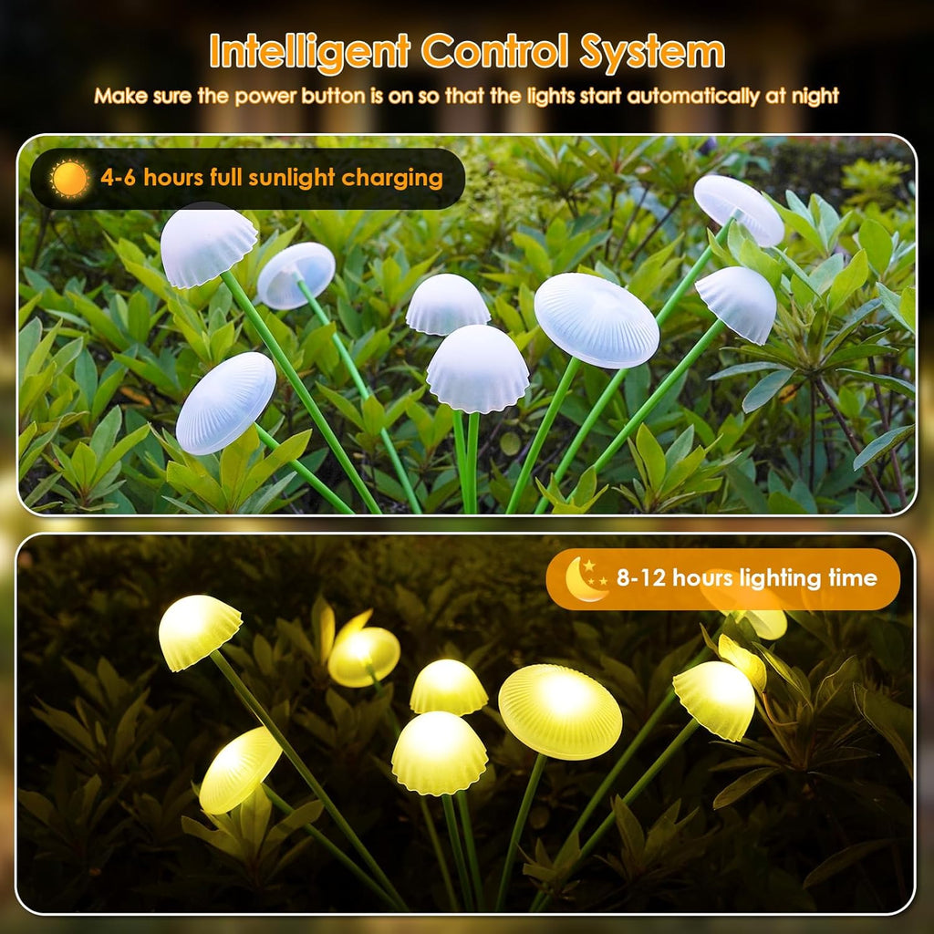 Jellyfish LED Garden Lights Bouquet Decoration